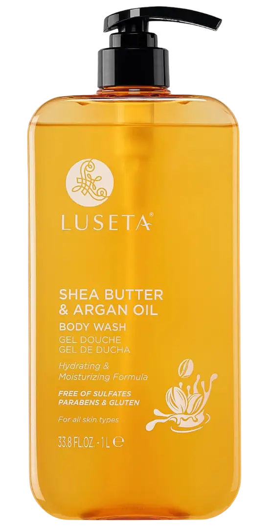 Luseta Body Wash Shea Butter & Argan Oil