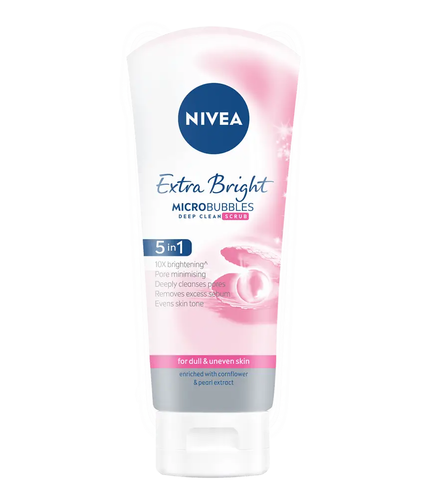 Nivea Extra Bright Microbubbles Scrub Malaysia