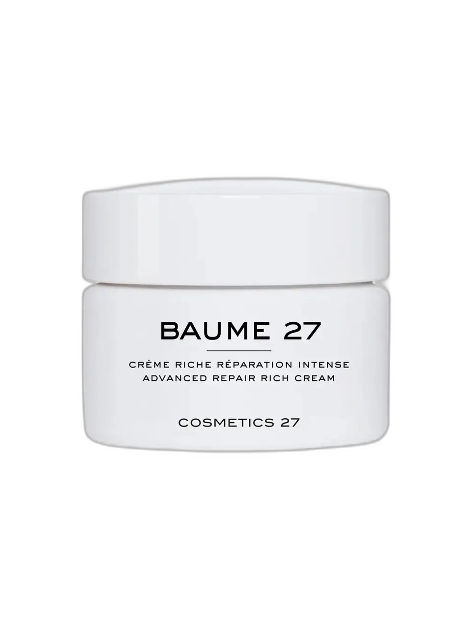 Cosmetics 27 Baume 27 Advanced Repair Rich Cream