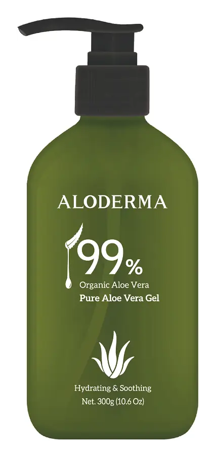 Aloderma 99% Pure Aloe Vera Gel Hydrating & Soothing