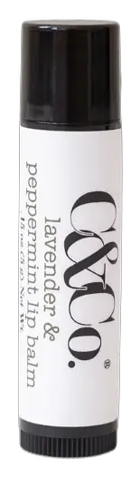 C&Co Handcrafted Skincare Lavender & Peppermint Lip Balm