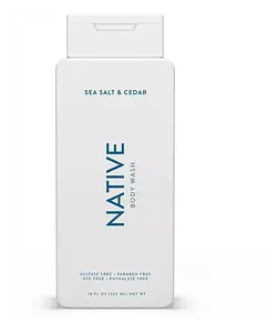 Native Body Wash Sea Salt & Cedar