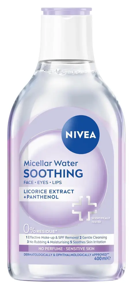 Nivea Micellar Water Soothing For Sensitive Skin UK
