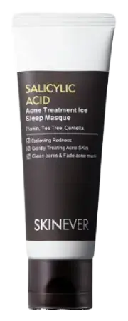 Skinever Salicylic Acid Acne Treatment Ice Sleep Masque