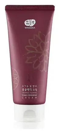 Whamisa Organic Flowers Foam Cleansing Cream