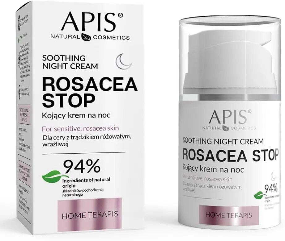 APIS Natural Cosmetics Rosacea Stop Soothing Night Cream