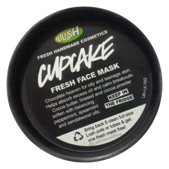LUSH Cupcake Face Mask