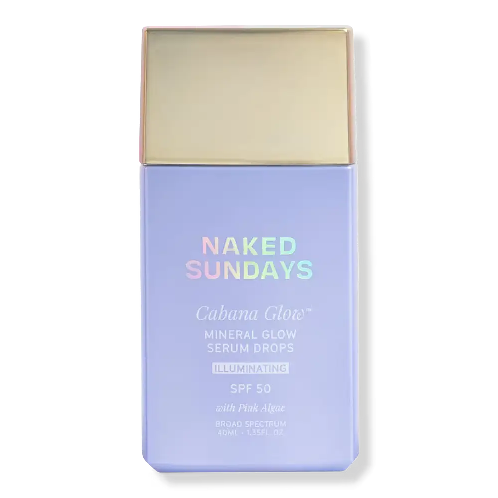 Naked Sundays Cabana Glow Mineral Glow Serum Drops SPF 50 Illuminating