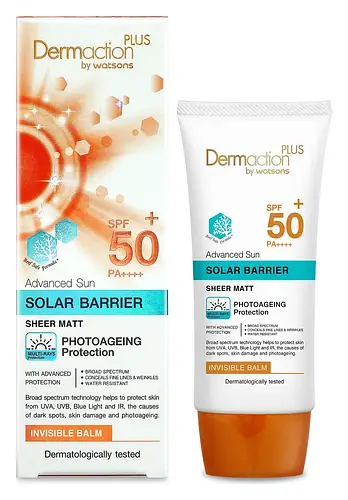 Dermaction Plus by Watsons Sun Solar Invisible Balm SPF 50