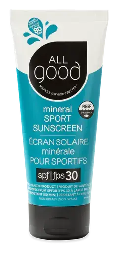 All Good Sport Mineral Sunscreen Lotion SPF 30