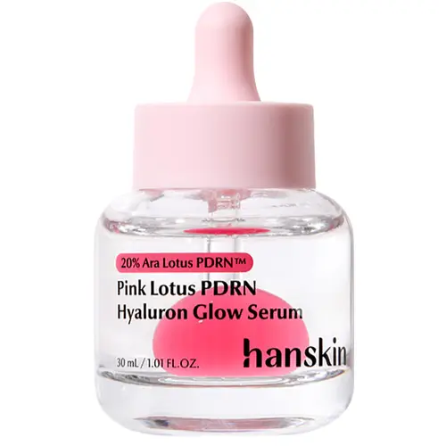 Hanskin Pink Lotus PDRN Hyaluron Glow Serum