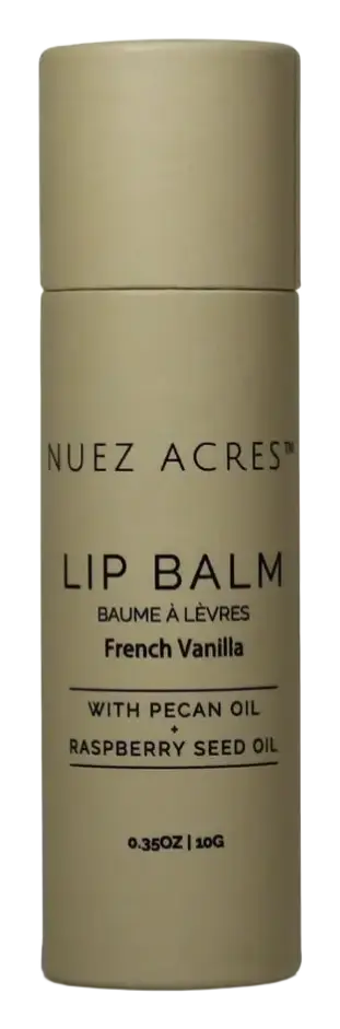 Nuez Acres Pecan & Raspberry Seed Oil Lip Balm
