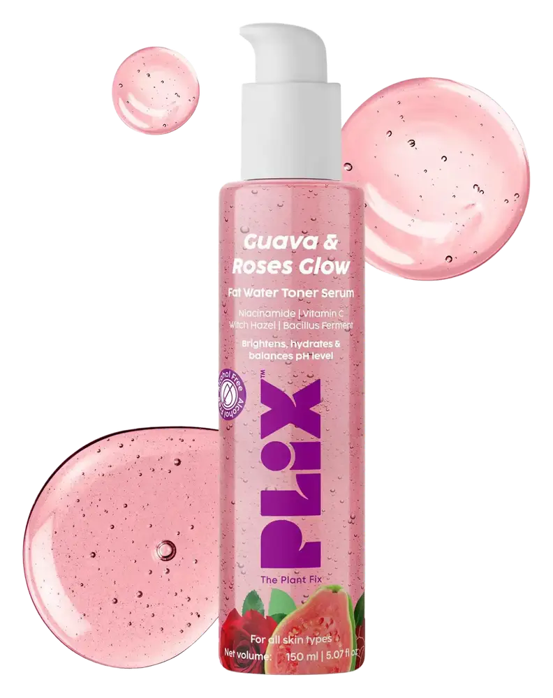 Plix Guava & Roses Glow Fat Water Toner Serum
