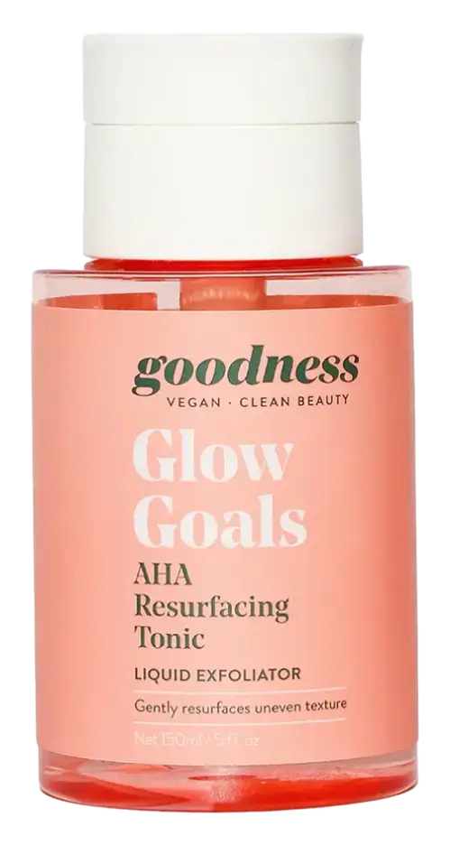 Goodness Glow Goals AHA Resurfacing Tonic