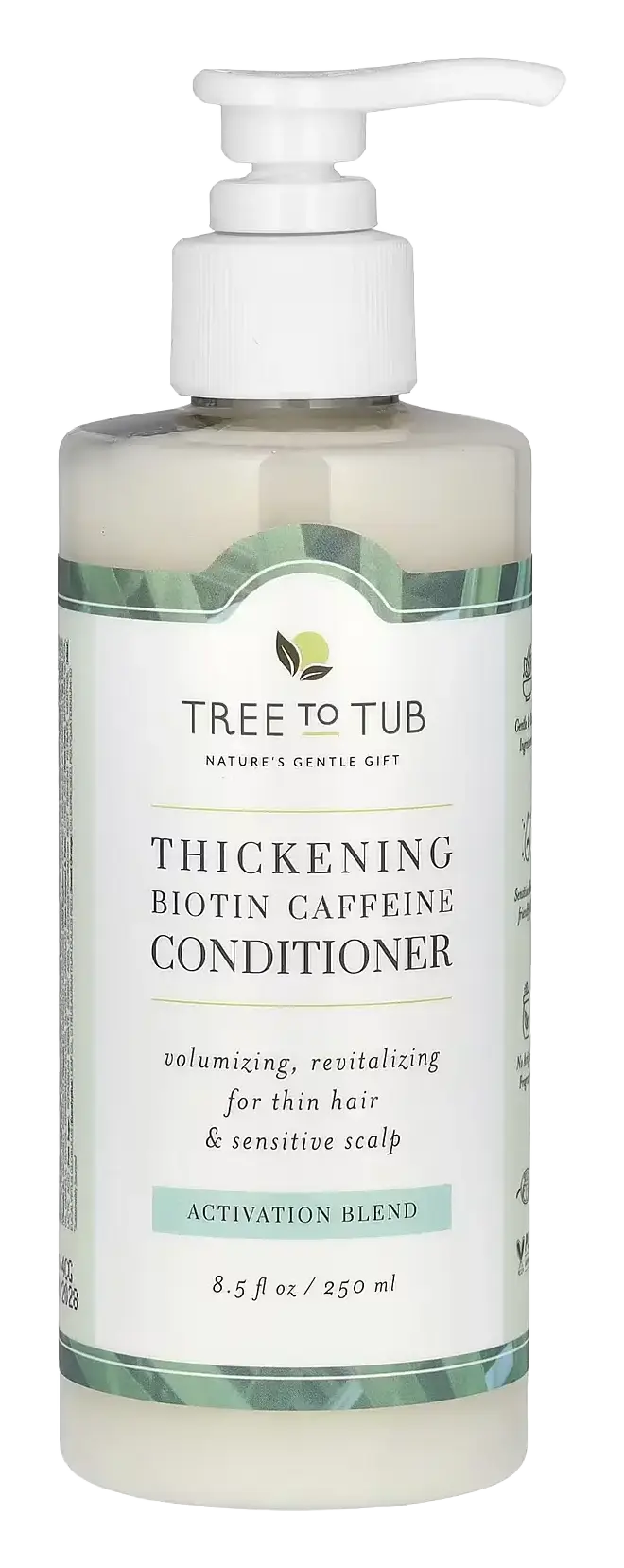 Tree to Tub Thickening Biotin Caffeine Conditioner Activation Blend