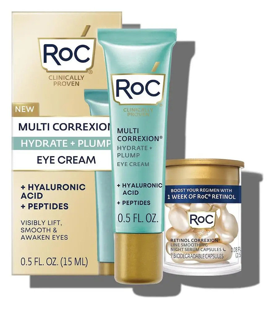 RoC Multi Correxion Hydrate + Plump Hyaluronic Acid Eye Cream