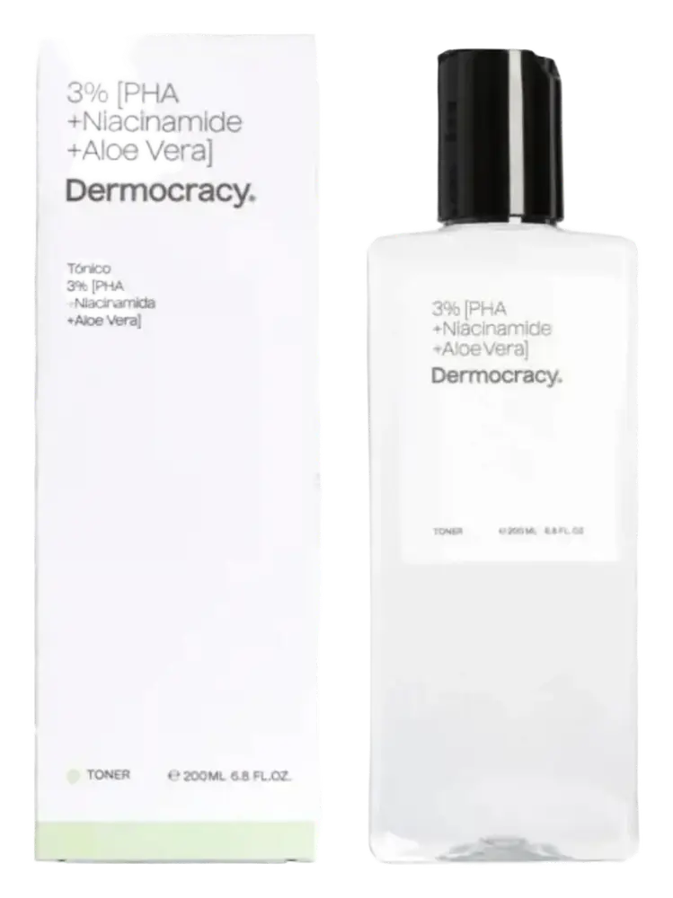 Dermocracy Tónico 3% (PHA + Niaciamida + Aloe Vera)