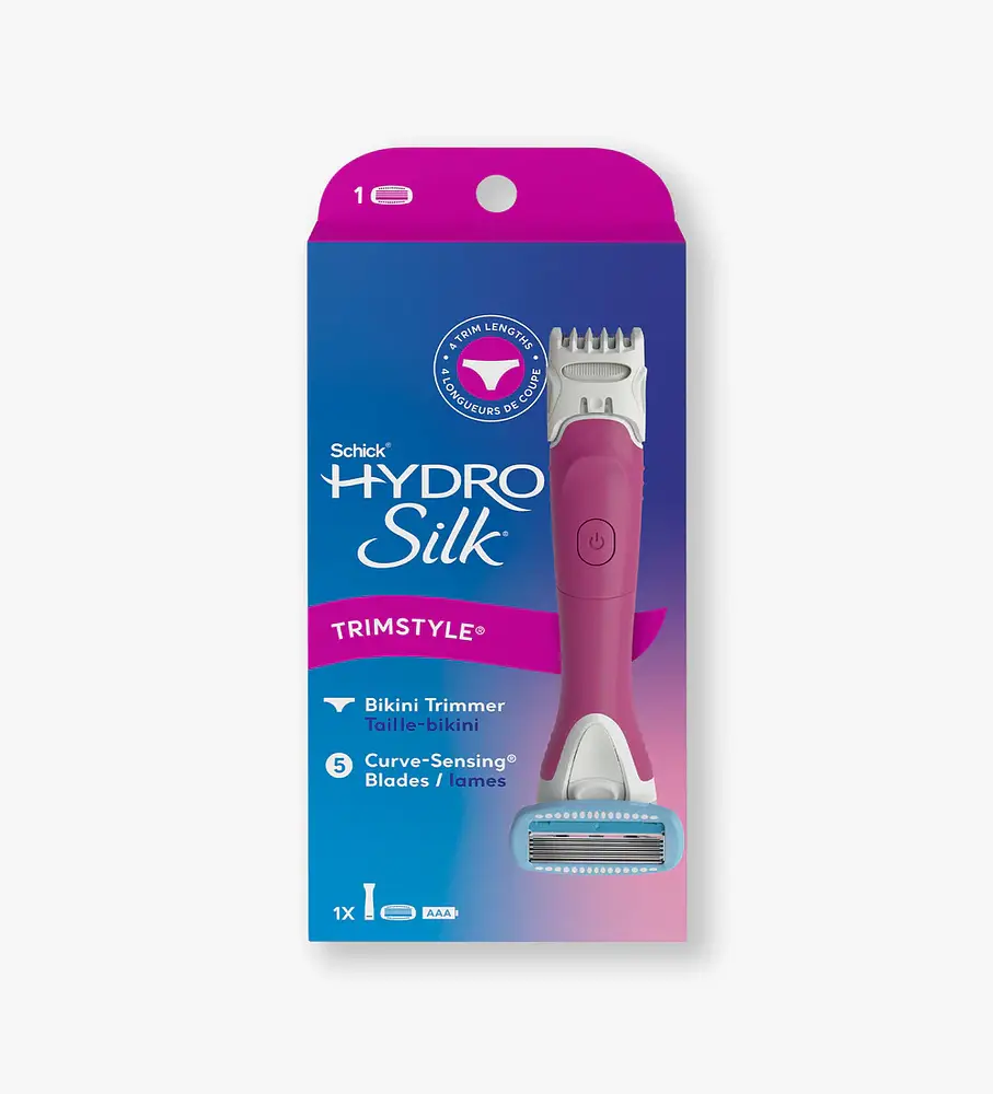 Schick Hydro Silk TrimStyle Women's Razor with Bikini Trimmer