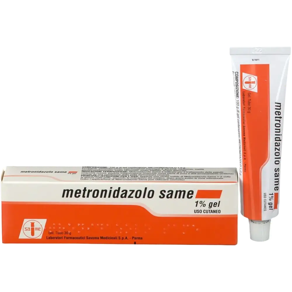 Savoma Medicinali Metronidazolo Same 1% Gel