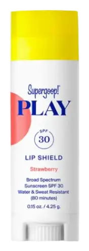 Supergoop! Play Lip Shield SPF 30 Strawberry