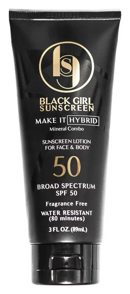 Black Girl Sunscreen Make It Hybrid™ SPF 50 Sunscreen