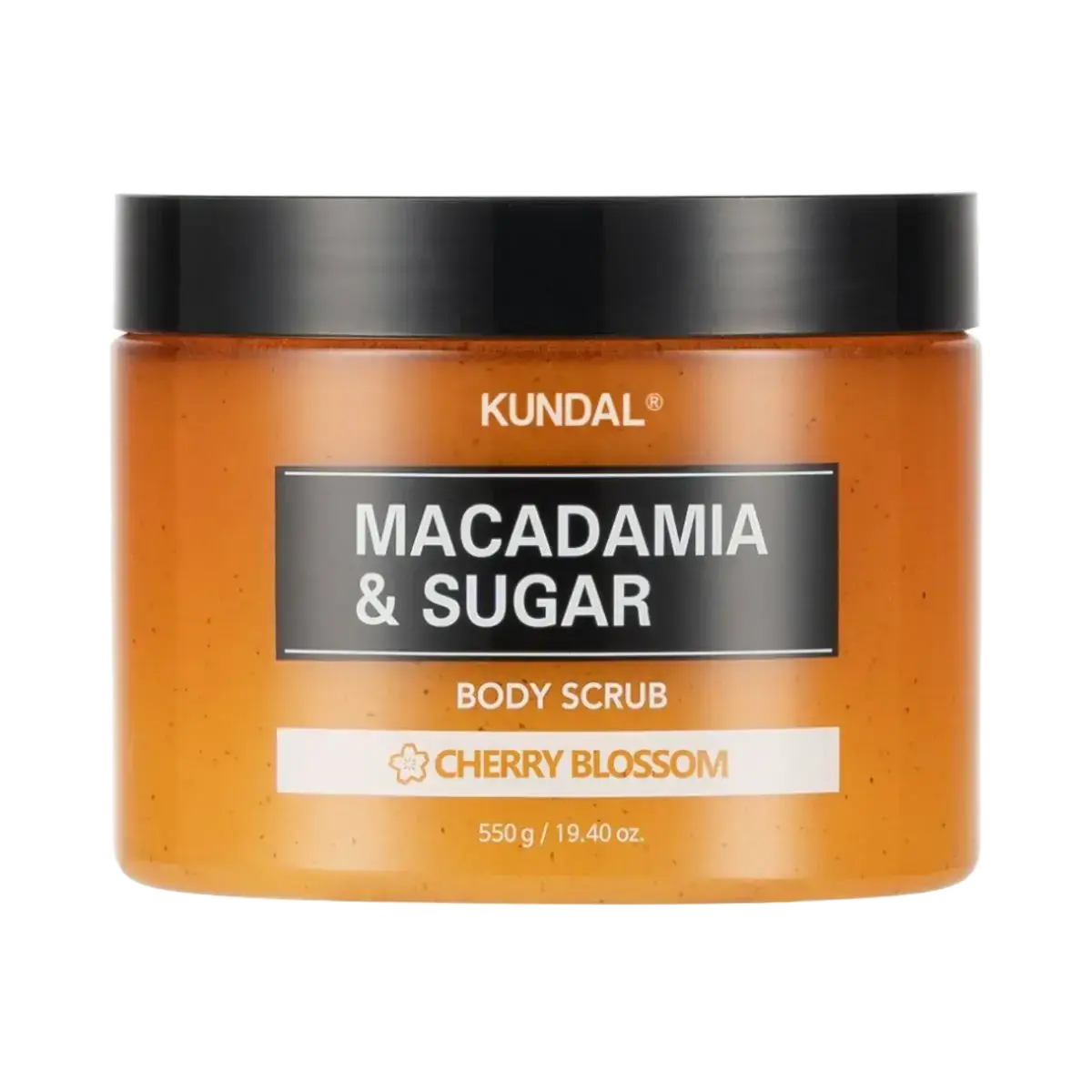 Kundal Macadamia & Sugar Body Scrub Cherry Blossom