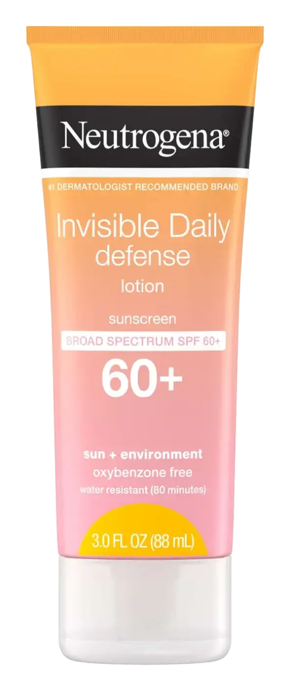 Neutrogena Invisible Daily Defense Sunscreen Lotion SPF 60+ With Fragrance