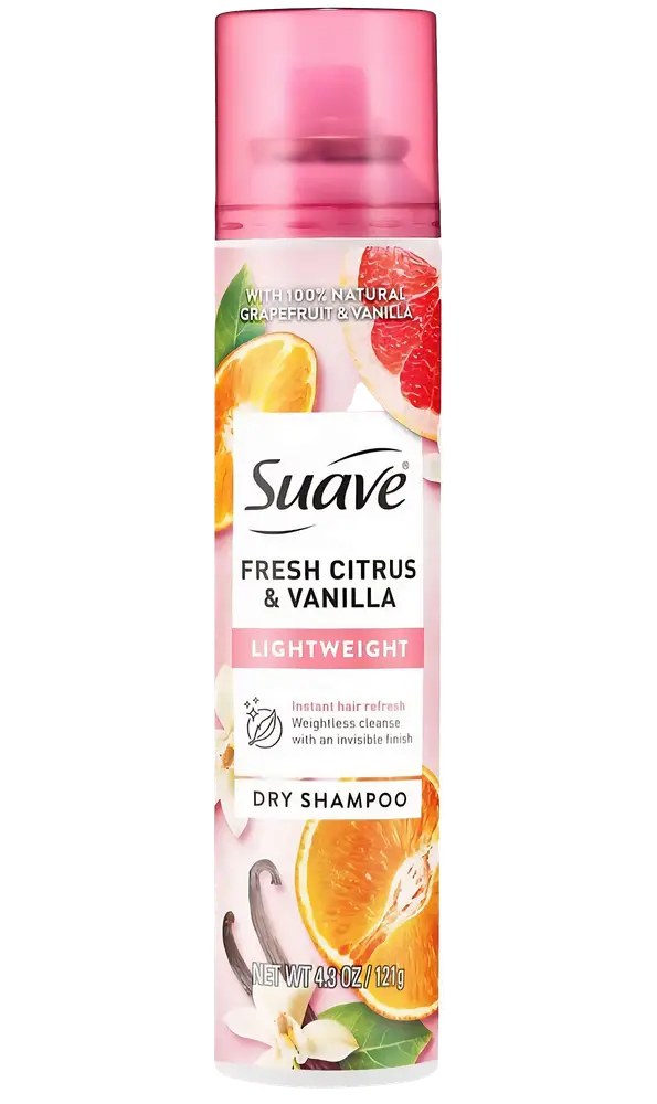 Suave Fresh Citrus & Vanilla Lightweight Dry Shampoo