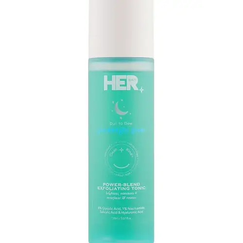 Her Beauty Goodnight Glow Powerblend Exfoliating Tonic