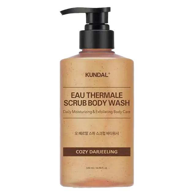 Kundal Eau Thermale Scrub Body Wash Cozy Darjeeling