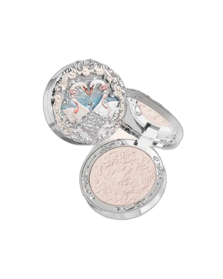 Flower Knows Swan Ballet Embossed Blush 01 Niveous Swan