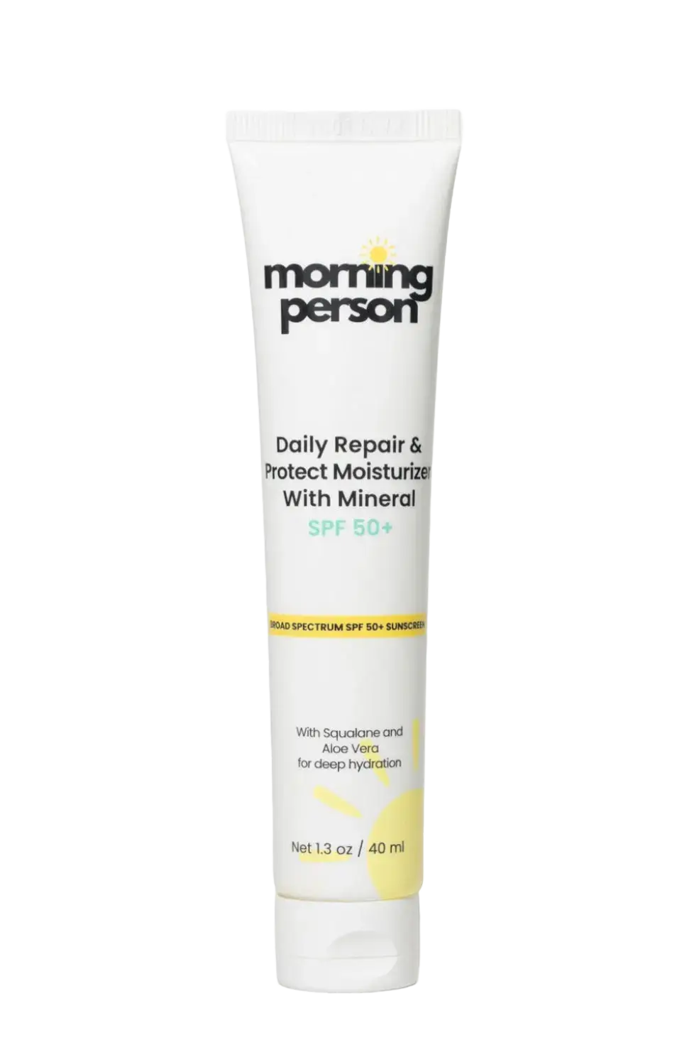 Morning Person Daily Repair & Protect Moisturizer With Mineral SPF 50+