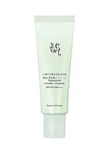 Beauty of Joseon Stay Fresh Tone-Up Sunscreen Centella + Ceramide SPF 50+ PA++++ Green