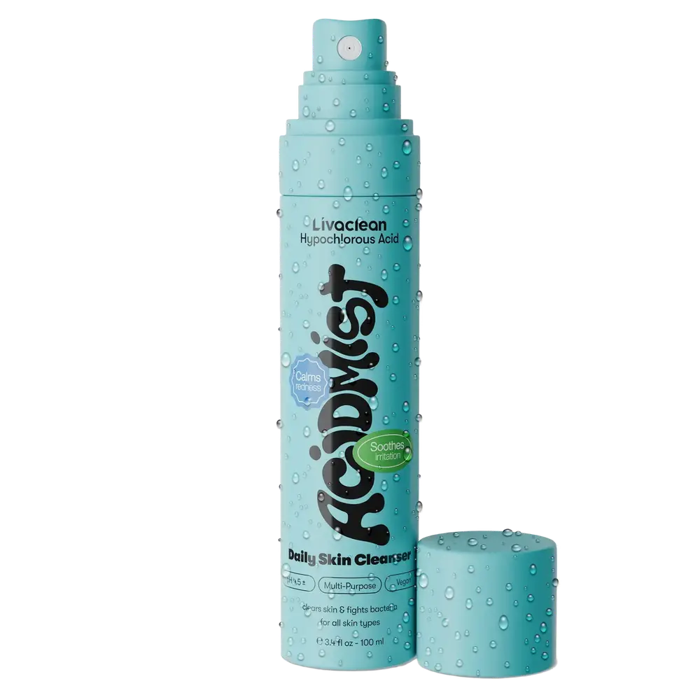 Livaclean Hypochlorous Acid Daily Skin Cleanser Spray