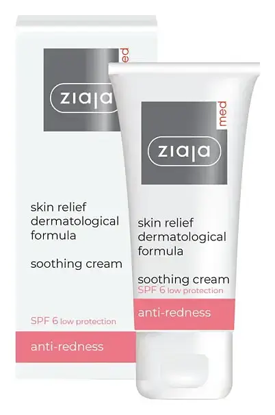 Ziaja Soothing Cream SPF 6 Anti-Redness