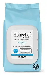The Honey Pot Feminine Cleansing Wipes Sensitive
