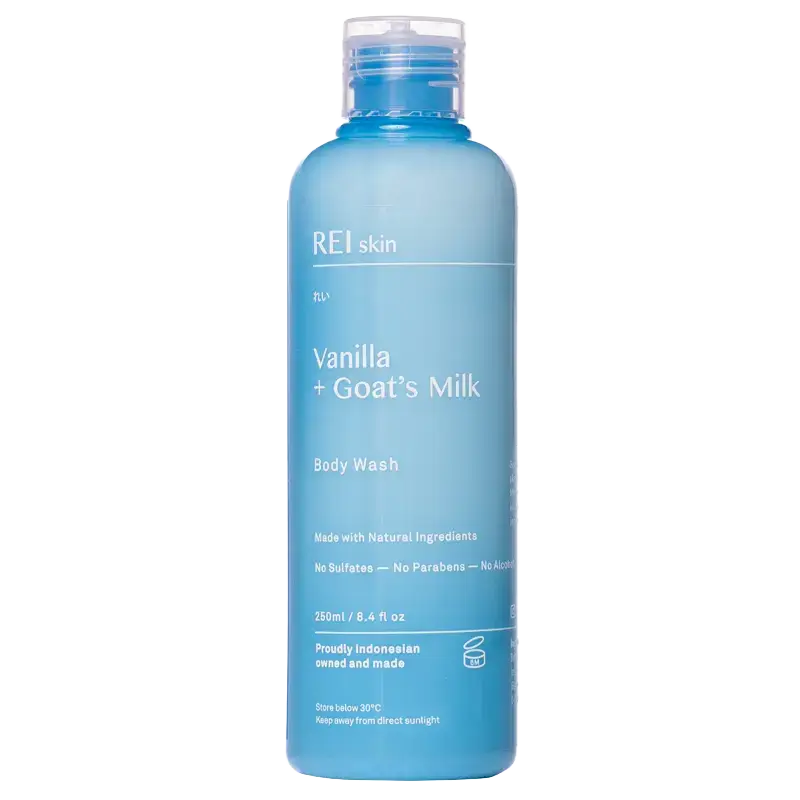 Rei Skin Vanilla + Goat's Milk Body Wash