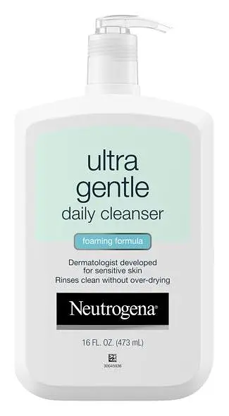 Neutrogena Ultra Gentle Daily Foaming Facial Cleanser With Fragrance