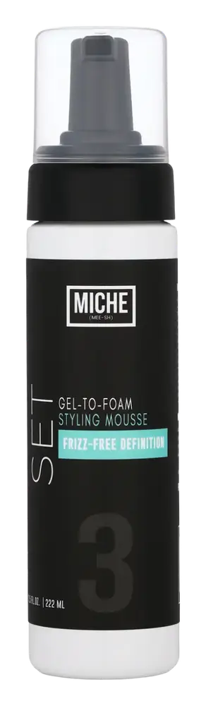 Miche Beauty Set Gel To Foam Styling Mousse