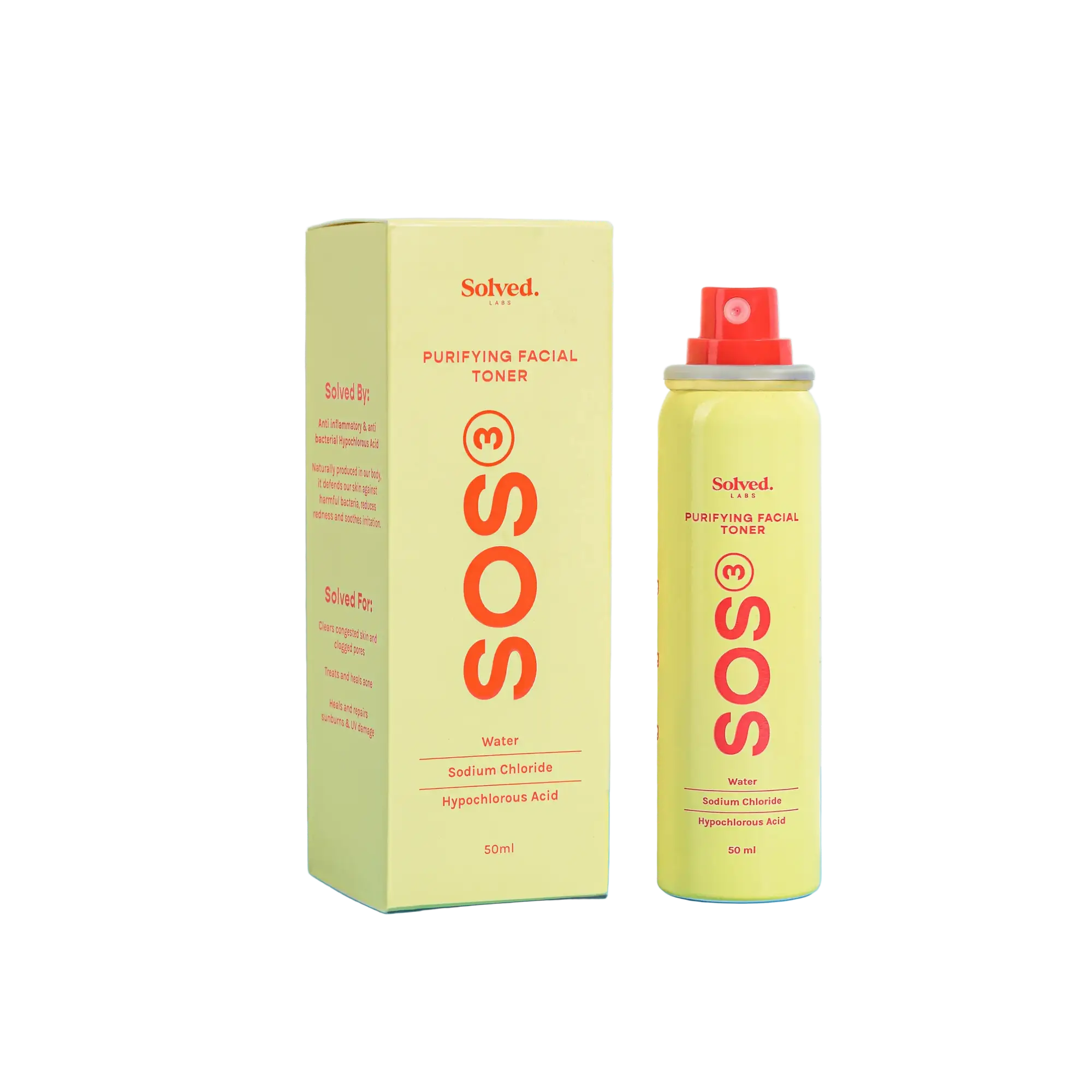 Solved Labs SOS3 Purifying Facial Toner