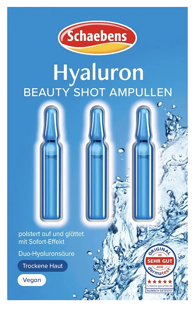 Schaebens Hyaluron Beauty Shot Ampoules