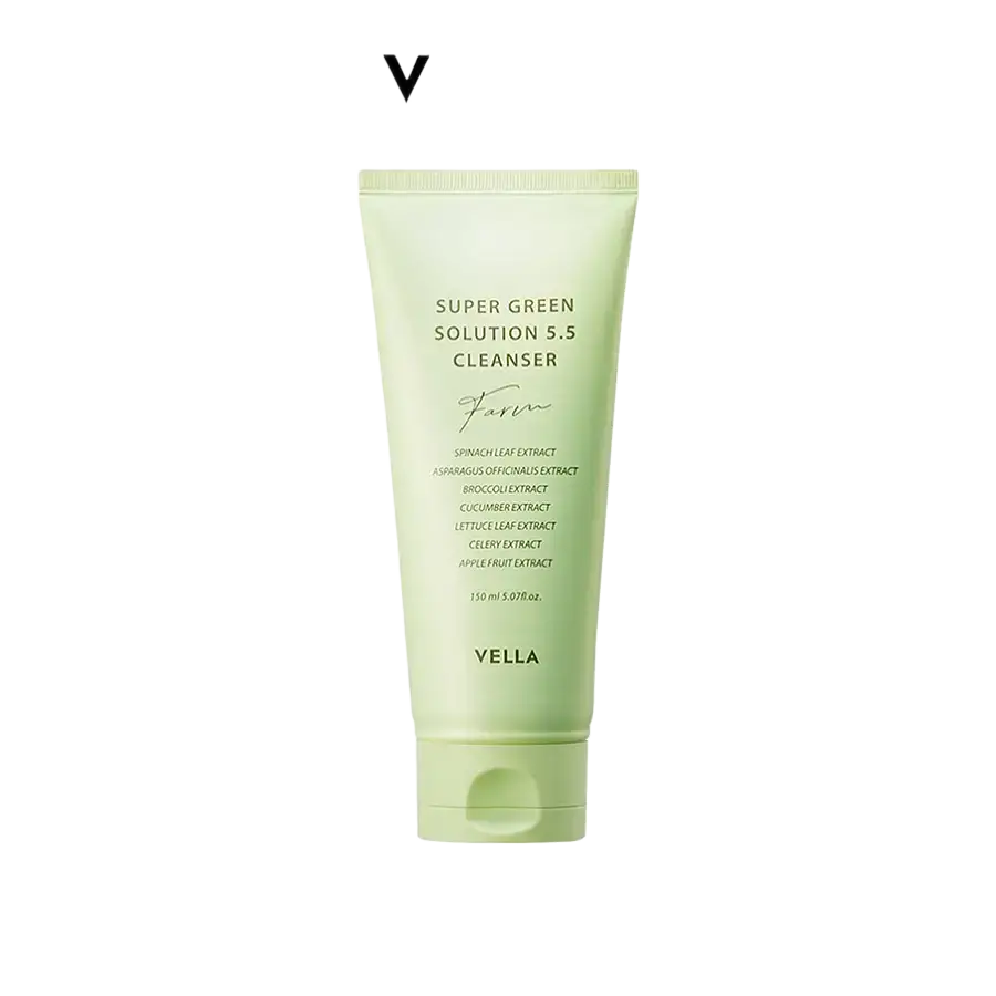 Vella Super Green Solution 5.5 Cleanser