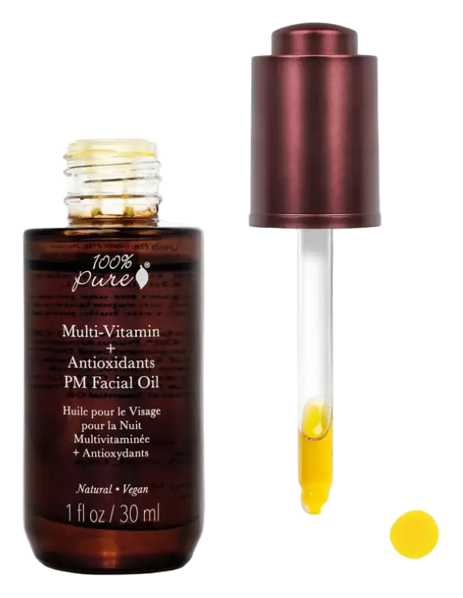 100% Pure Multi-Vitamin + Antioxidants PM Facial Oil