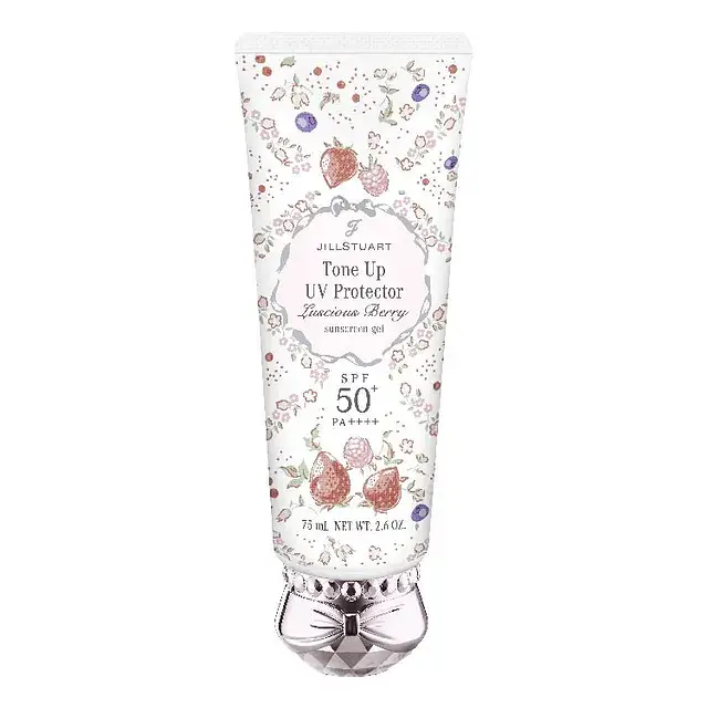 Jill Stuart Tone Up UV Protector Luscious Berry Sunscreen Gel SPF 50+