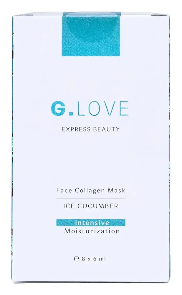 G.LOVE Face Mask With Collagen And Hyaluronic Acid Ice Cucumber