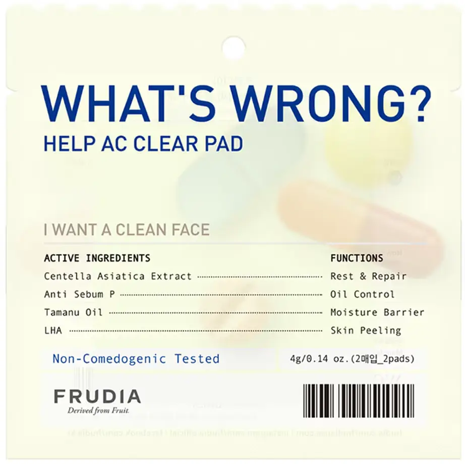 Frudia What′s Wrong Help AC Clear Pad