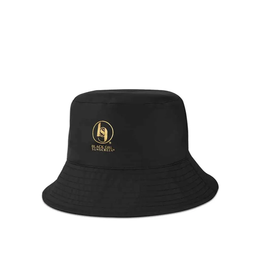 Black Girl Sunscreen Sun Shield Bucket Hat UPF 50+
