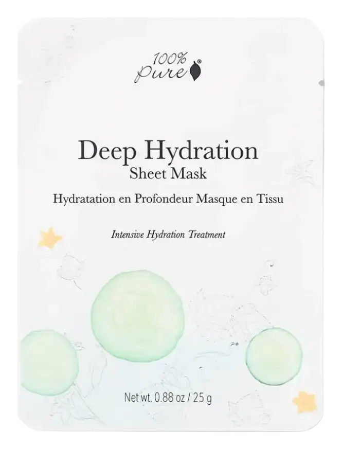 100% Pure Sheet Mask Deep Hydration