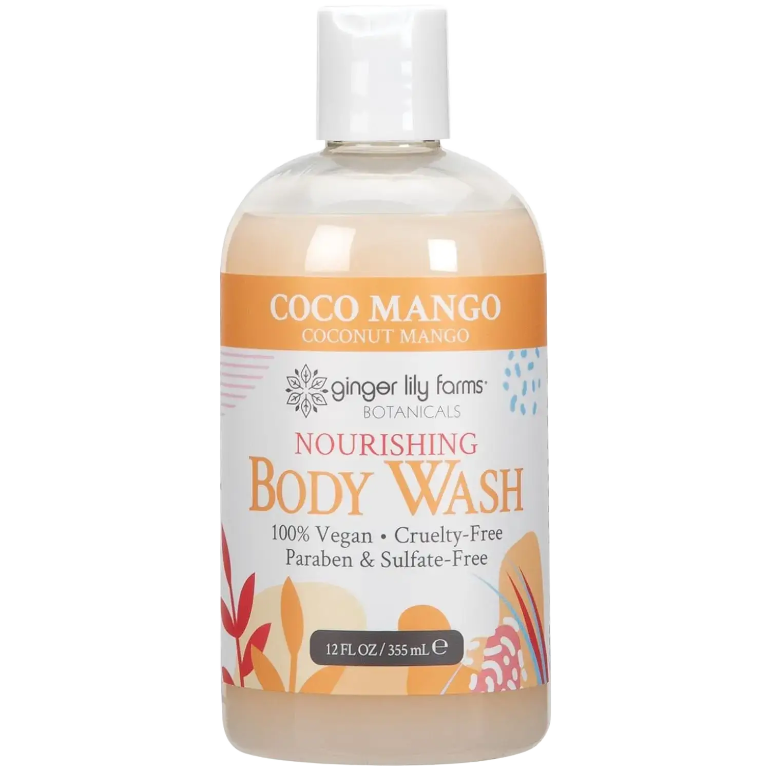 Ginger Lily Farms Nourishing Body Wash Coco Mango