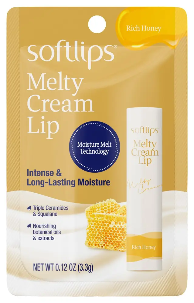 Softlips Melty Cream Lip Balm Rich Honey